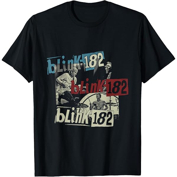 Official Blink-182 Enema of The State T-Shirt : Amazon.co.uk: Fashion